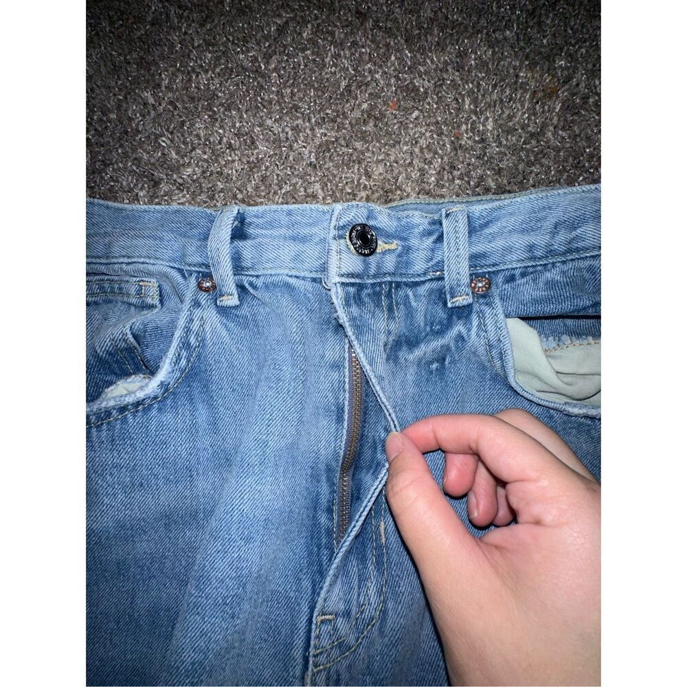 We The Free High Rise Straight Leg Jeans - Picture 2 of 6
